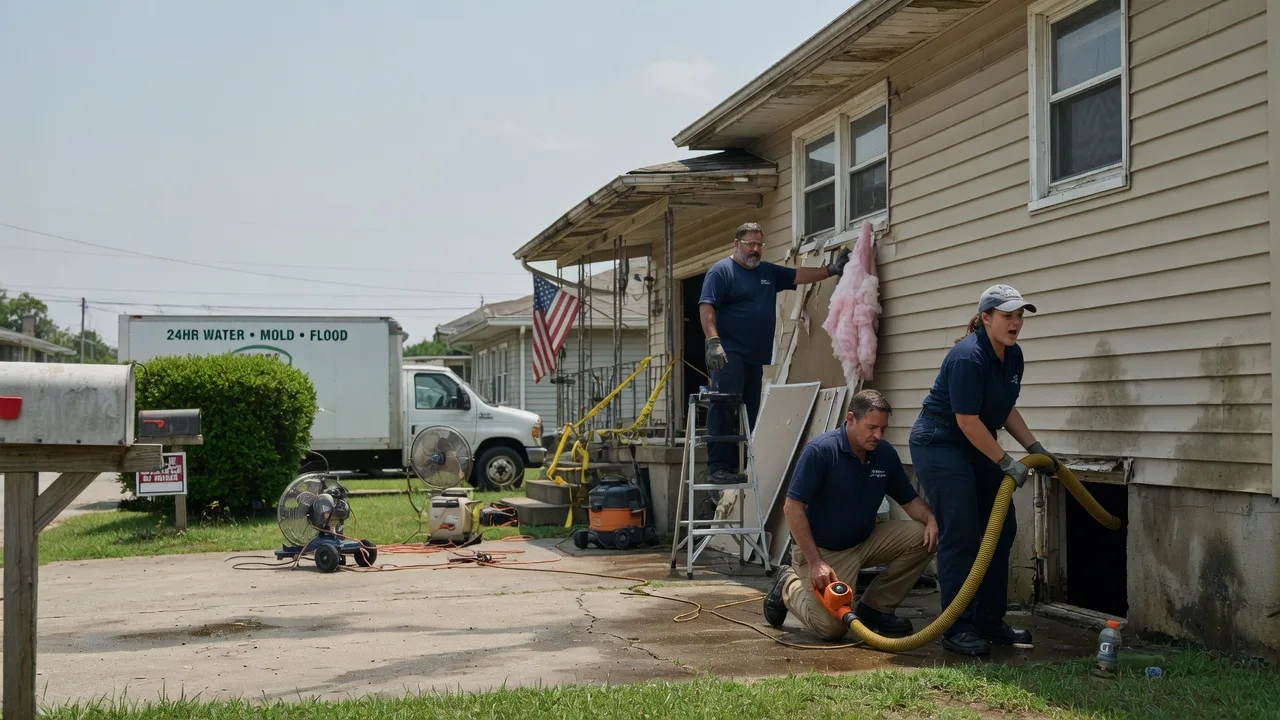 Water Damage Repair in Roxana, IL near me